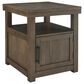 Ashley Boardernest Rectangular End Table in Brown, , large