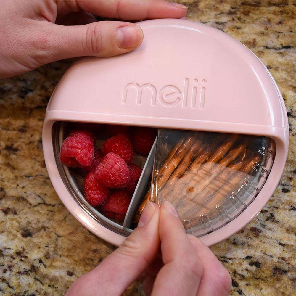 Harold Import Melii Spin Snack Container in Pink, , large