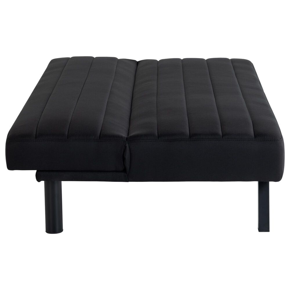Lifestyle Solutions Dakota Convertible Sofa in Black, , large