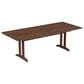 Timbertrail Foundations 90" Rectangular Dining Table in Chocolate Brown, , large