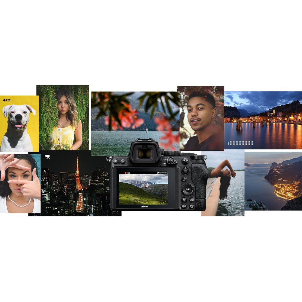 Nikon Z5 Mirrorless Camera with Nikkor Z 24200mm F/46.3 VR Lens Kit in Black Nebraska