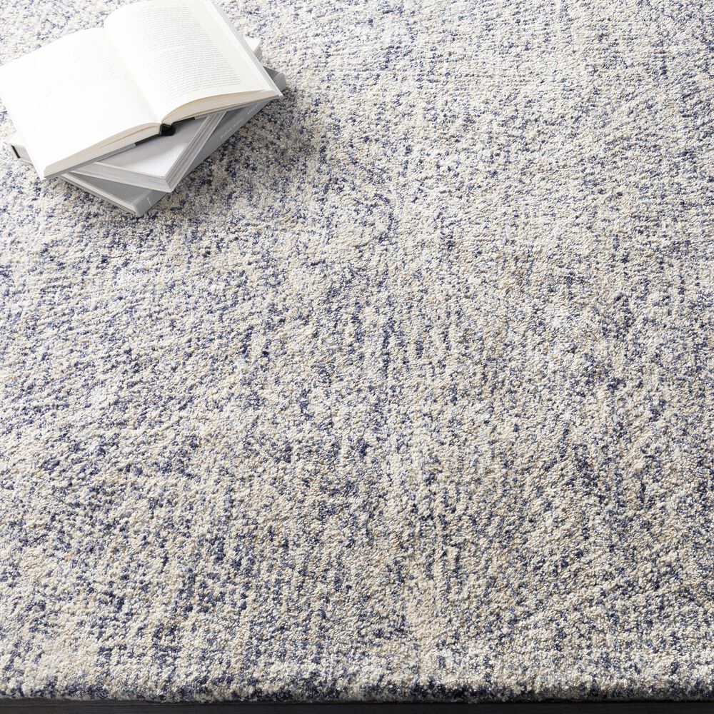 Surya Falcon 9&#39; x 13&#39; Navy, Tan and Cream Area Rug, , large