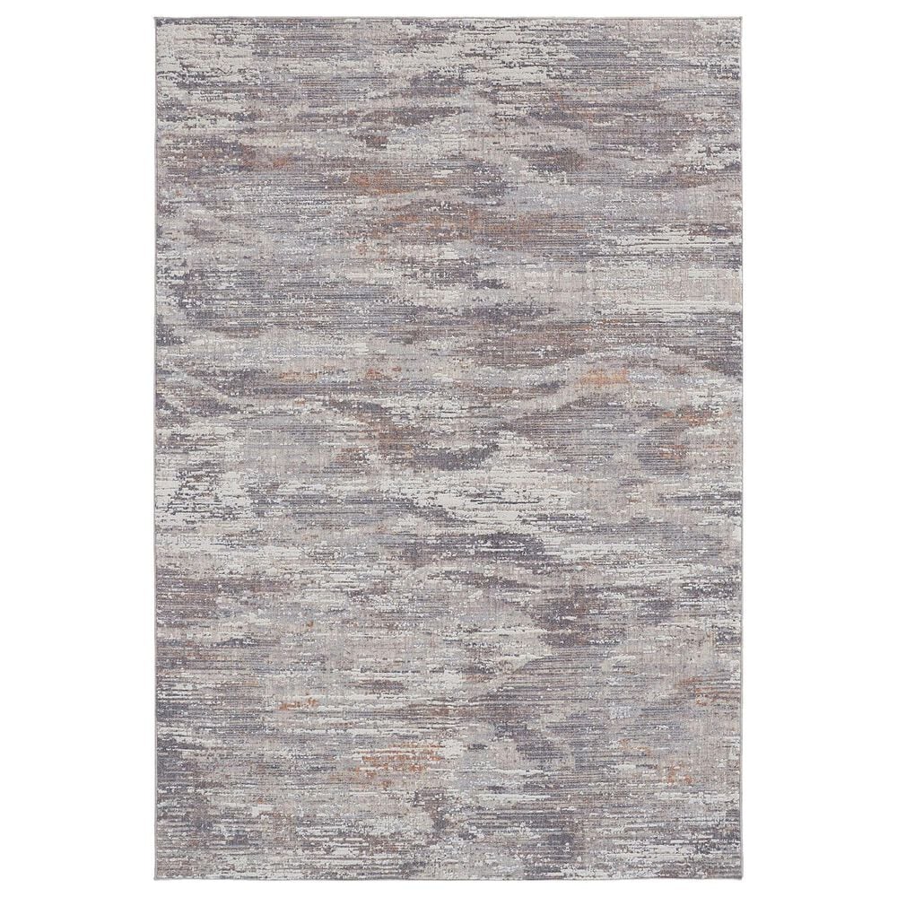 Feizy 39FYF Lennon Gray / Multi 1"8" x 2"10" Area Rug, , large