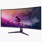 Arozzi Nova 34" Curved VA 165Hz Gaming Monitor in Purple, , large