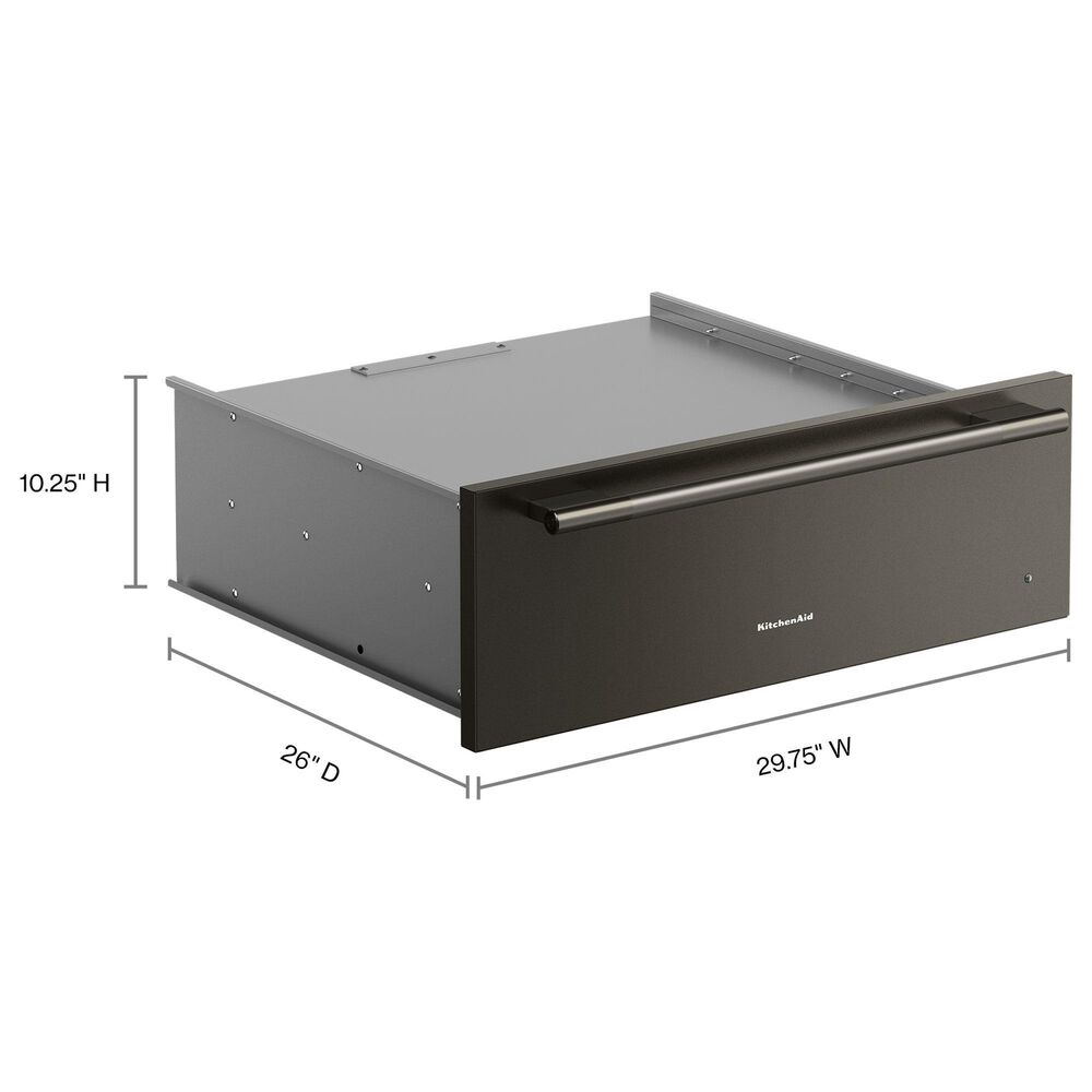 KitchenAid 30&quot; Slow Cook Warming Drawer in Black Ore, , large