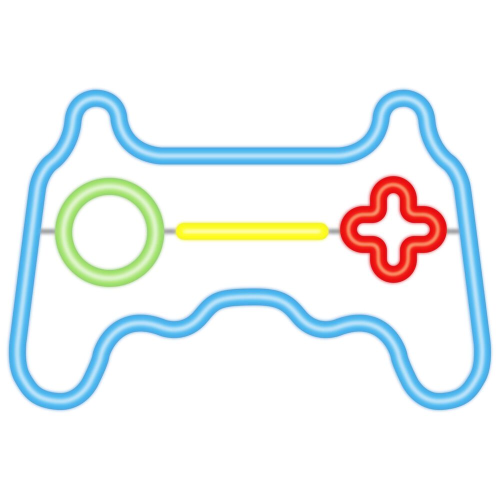 InnoVibe Gaming Grip Neon Sign in Multicolor, , large