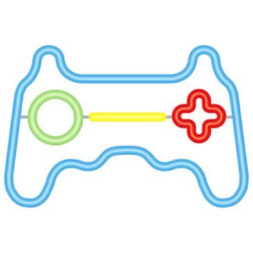 InnoVibe Gaming Grip Neon Sign in Multicolor, , large