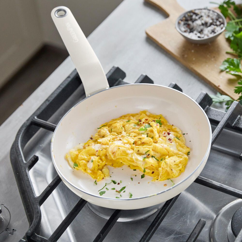 Green Pan Rio Advanced 8" Frypan in Cream, , large