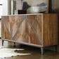 Hooker Furniture Commerce and Market 69" Vortex Entertainment Console in Mango and Slate, , large