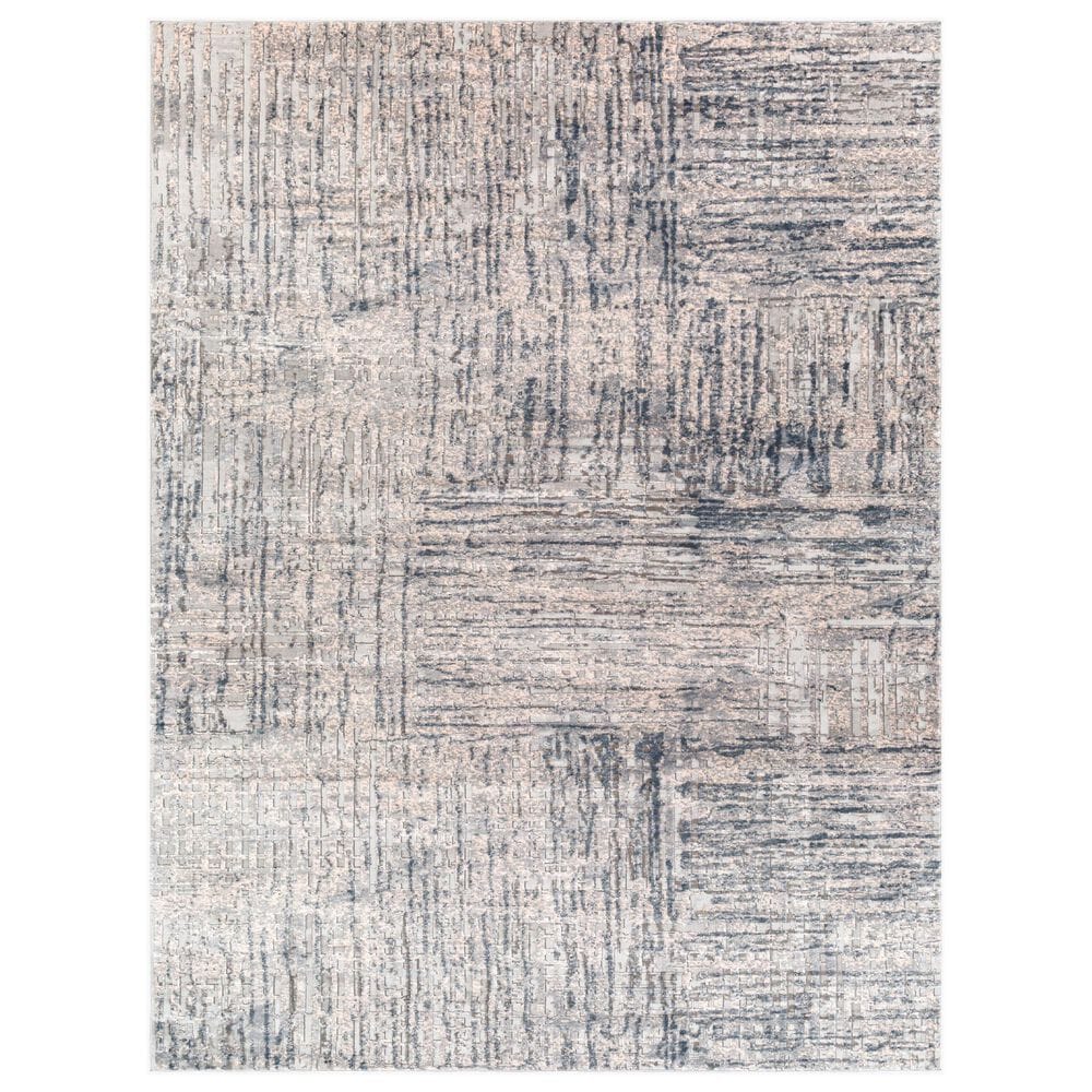 Surya Alpine 2" x 2"11" Light Gray, Gray, Charcoal and Taupe Area Rug, , large