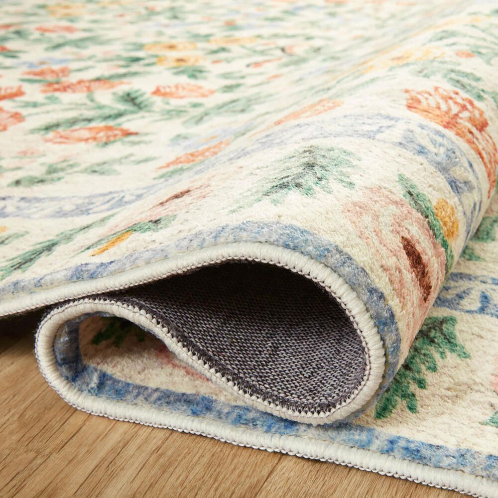 Rifle Paper Co Eden Mughal Garden 2&#39;6&quot; x 9&#39;6&quot; Cream Runner, , large