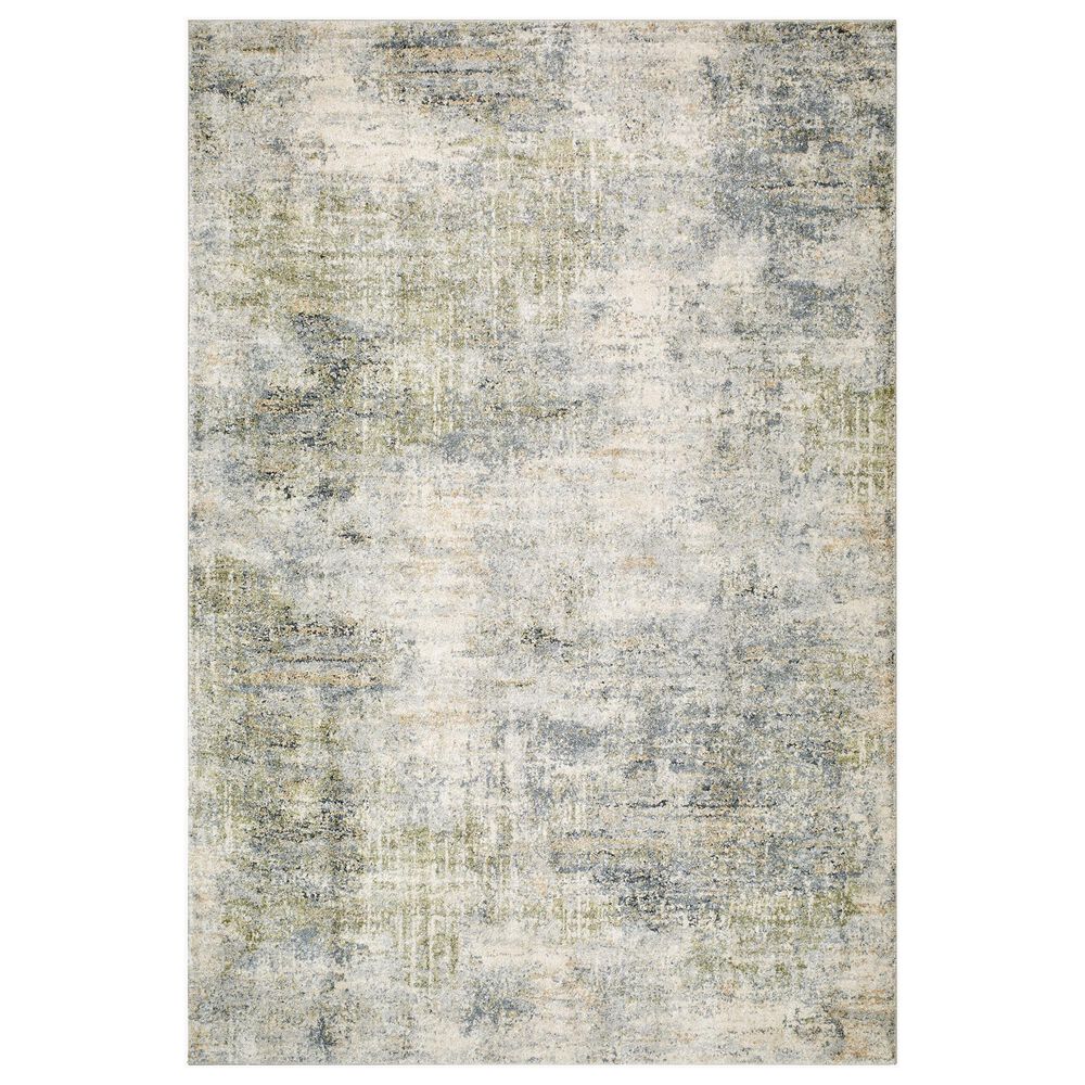 Surya Avellino 10" x 14" Light Beige, Light Gray, Gray, Deep Teal, Olive, Light Olive and Tan Area Rug, , large
