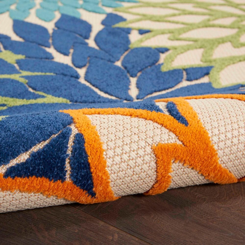 Nourison Aloha ALH05 10&#39; x 14&#39; Multicolor Indoor/Outdoor Area Rug, , large