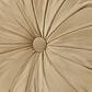 J. Queen New York Potenza 15" Round Throw Pillow in Gold, , large