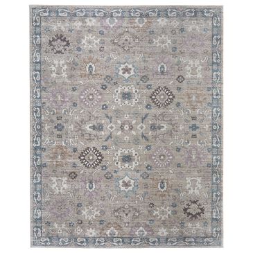 Feizy Dartmouth 39QLF 7"9" x 10" Gray and Multicolor Area Rug, , large
