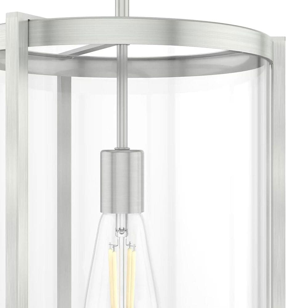 Hunter Astwood 1-Light Pendant in Brushed Nickel, , large