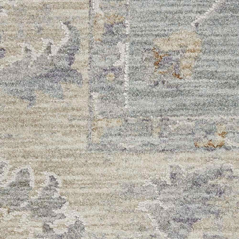 Nourison Infinite 2&#39;3&quot; x 10&#39;2&quot; Blue Runner, , large