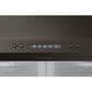 Whirlpool 30" Chimney Wall Mount Range Hood in Fingerprint Black Stainless Steel, , large
