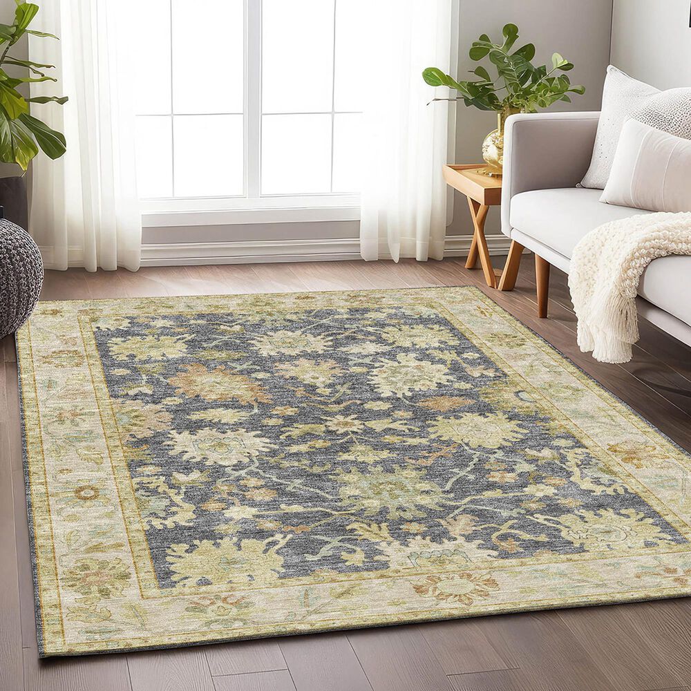 Dalyn Rug Company Hatay HY2 9&#39; x 12&#39; Gray Area Rug, , large