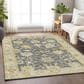 Dalyn Rug Company Hatay HY2 9" x 12" Gray Area Rug, , large