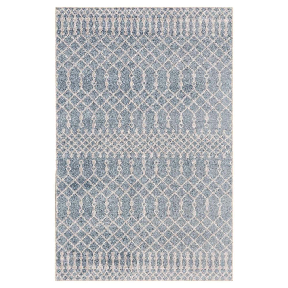 Nourison Astra Machine Washable 4" x 6" Blue Area Rug, , large