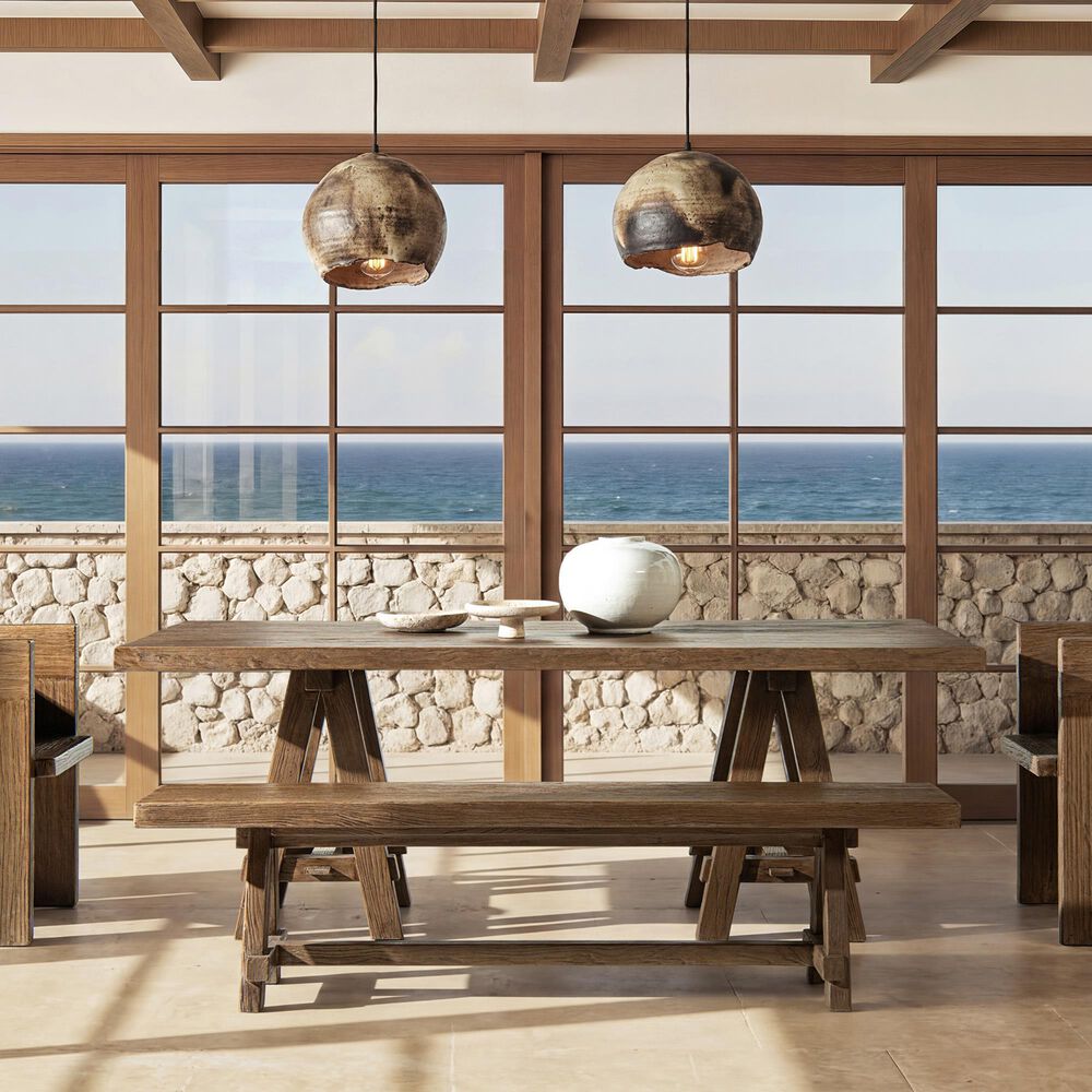 Jennifer Taylor Home Hawthorne 72" Dining Bench in Heritage Medium Dark Brown, , large