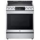 LG Studio 6.3 Cu. Ft. Slide-in Electric Range with ProBake Convection in Stainless Steel, , large