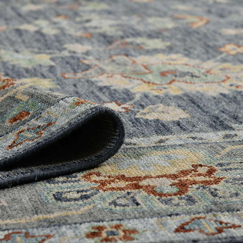 Amer Rugs Jaigarh 2&#39; x 3&#39; Denim and Slate Area Rug, , large