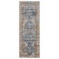 Feizy Kaia 39HWF 2"6" x 10" Blue and Red Runner, , large