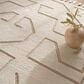 Jaipur Jaida Cree Gray Morn and Humus 5" x 7" Area Rug, , large
