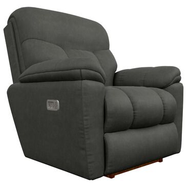 La-Z-Boy Morrison Power Rocking Recliner with Headrest and Lumbar in Ink, , large