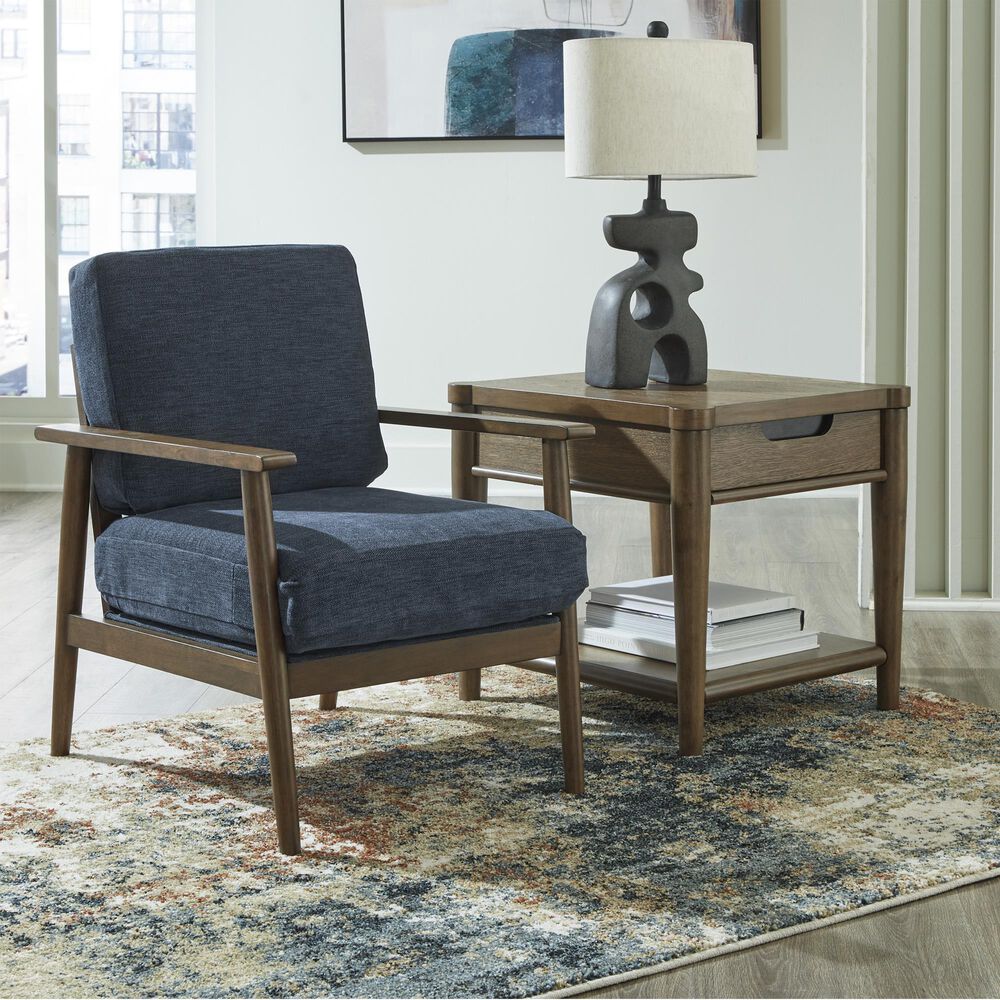 37B Bixler Accent Chair in Navy, , large