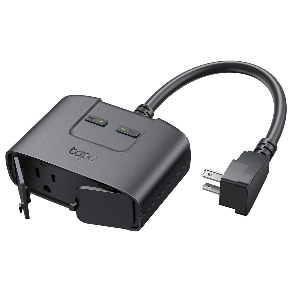 TP-Link TP25 Smart Wi-Fi Outdoor Plug in Black, , large