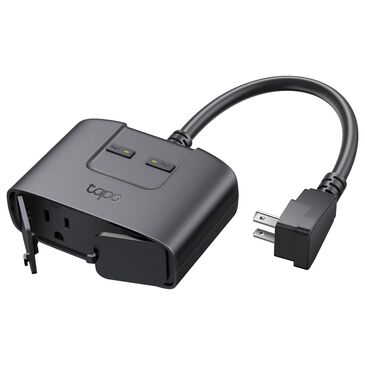TP-Link TP25 Smart Wi-Fi Outdoor Plug in Black, , large