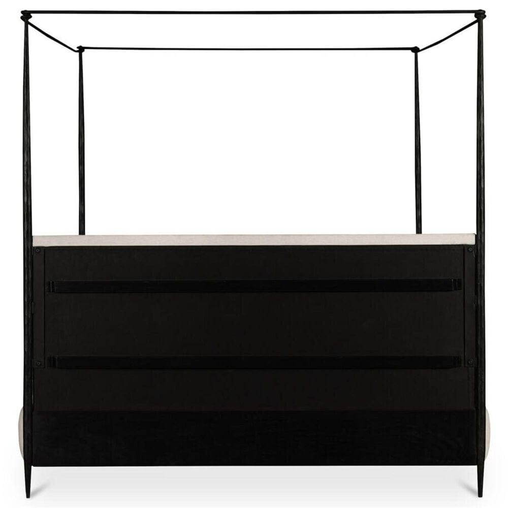 CityLine Viola King Canopy Bed in Beige, , large