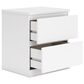 Ashley Onita 2-Drawer Nightstand in White, , large