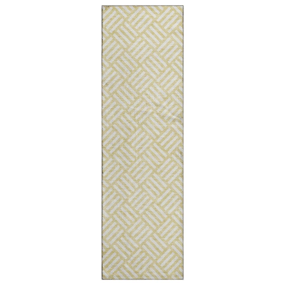 Dalyn Rug Company The Reserve TR3 Wheat 2"3" x 7"6" Indoor/Outdoor Runner, , large