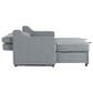 Lifestyle Solutions Carey Convertible Sofa in Light Gray, , large