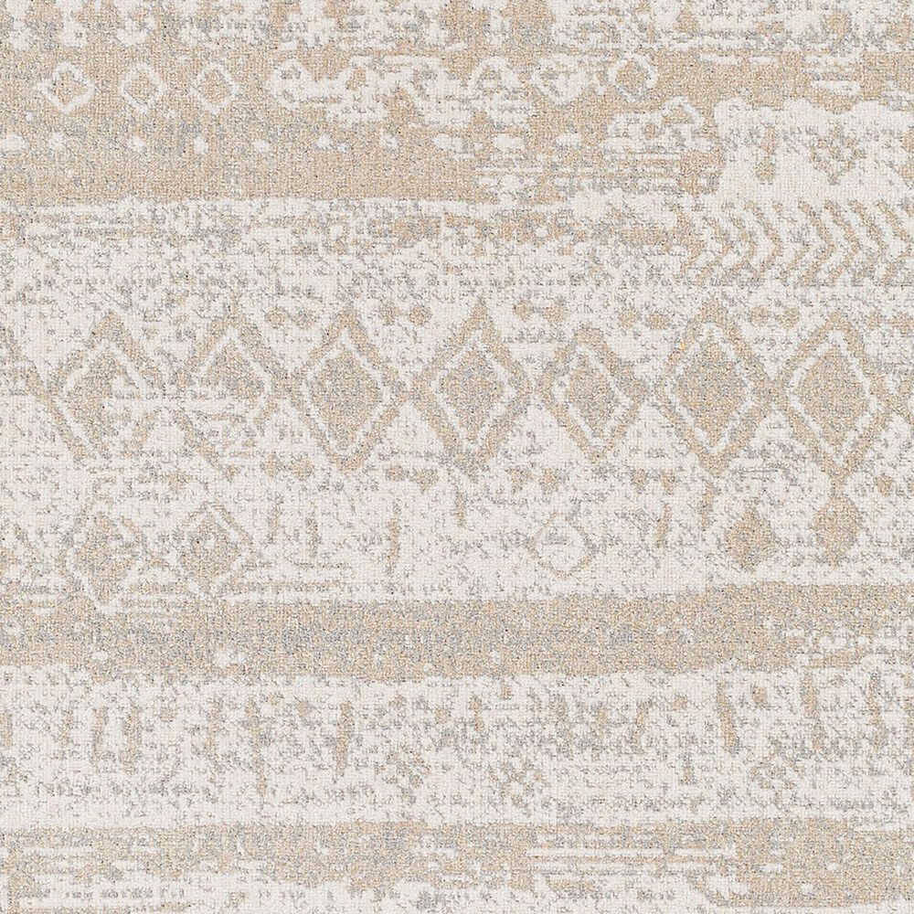 Surya Lavadora 2&#39;7&quot; x 7&#39;3&quot; Light Gray, Light Beige and Cream Runner, , large