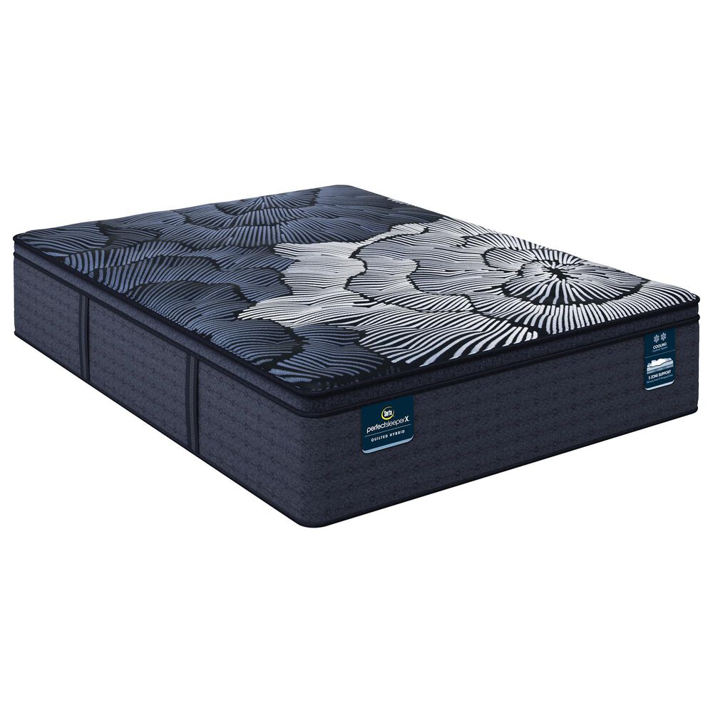 SERTA Max Plush Pillowtop Full Mattress with High Profile Box Spring, , large
