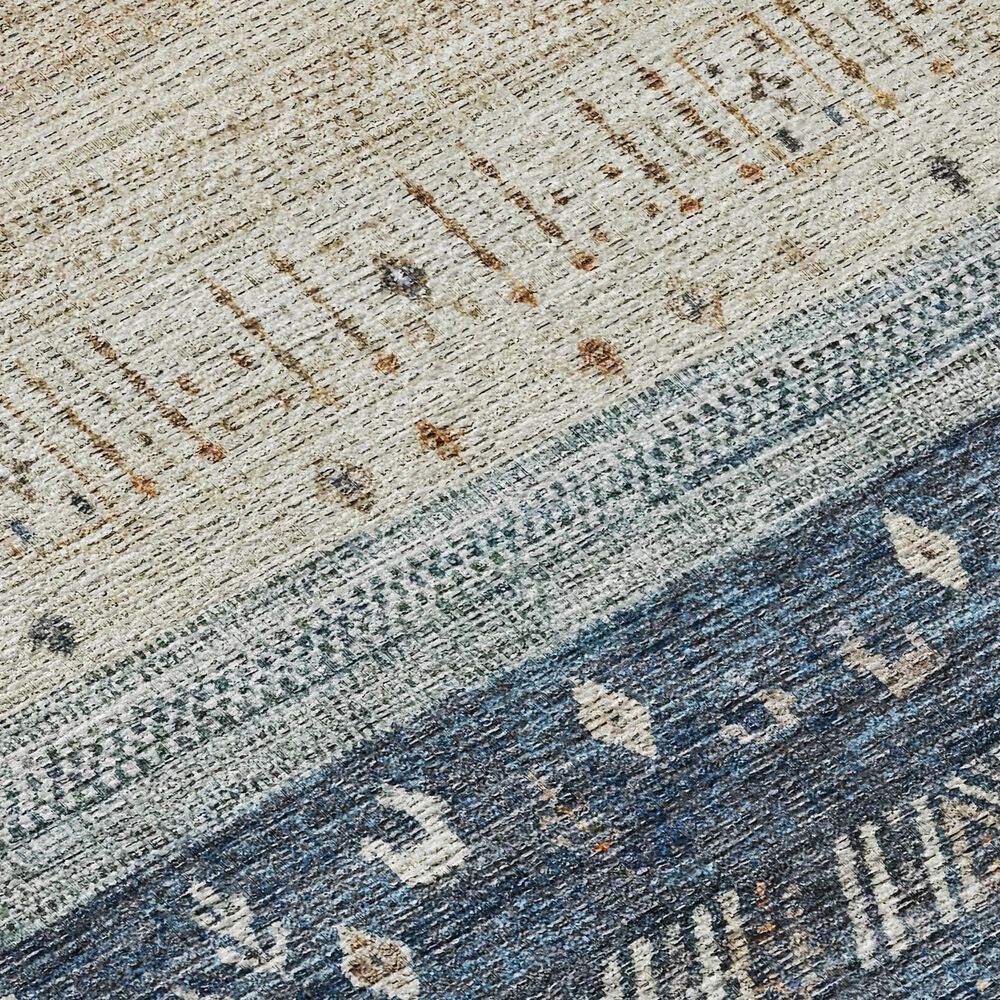 Dalyn Rug Company Karaj KJ7 2&#39;3&quot; x 7&#39;6&quot; Brown Indoor/Outdoor Runner, , large