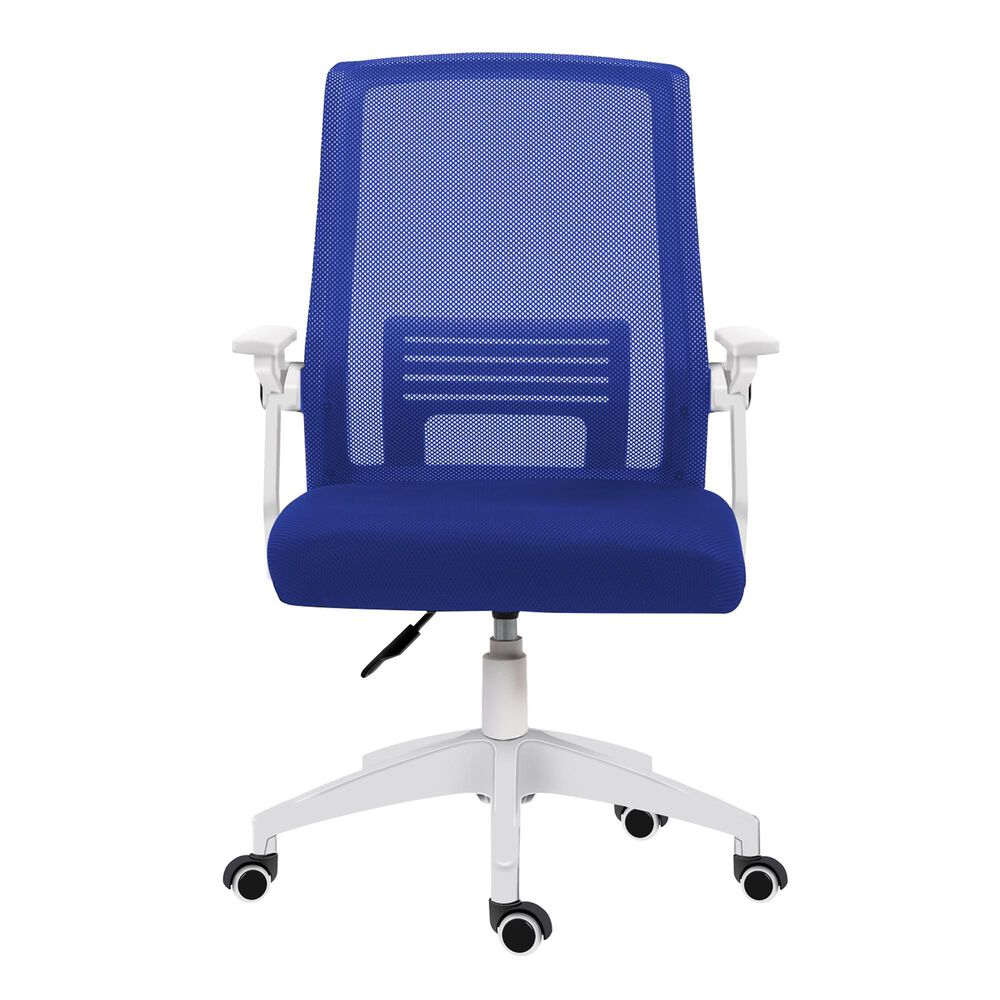 New Era Holding Group LTD Mesh Office Chair in Blue and White, , large