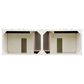 James Martin Vanities Brittany 72" Double Bathroom Vanity in Bright White with 3 cm Charcoal Soapstone Quartz Top and Rectangle Sinks, , large