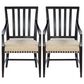 Hooker Furniture Big Sky Arm Chair with Beige Cushion in Vintage Natural (Set of 2), , large