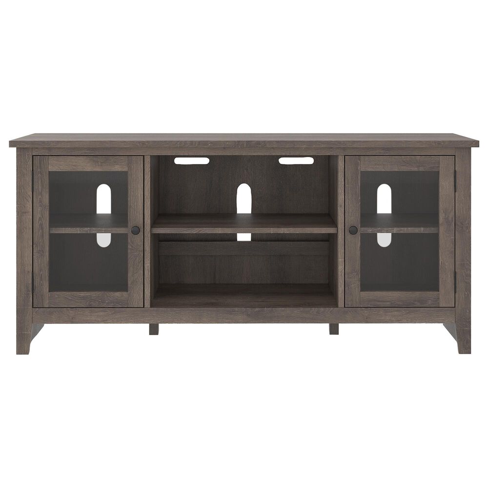 Signature Design by Ashley Arlenbry 60" TV Stand in Weathered Oak, , large