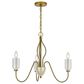 Cal Lighting Kalamaria 5-Light Chandelier in Antique Brass, , large