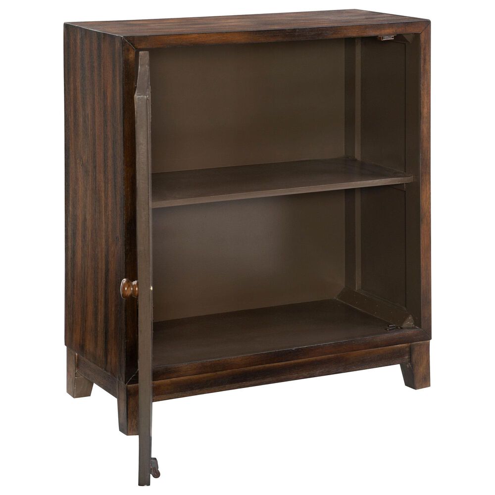 Linon Home Decor Grace Cabinet in Dark Brown, , large