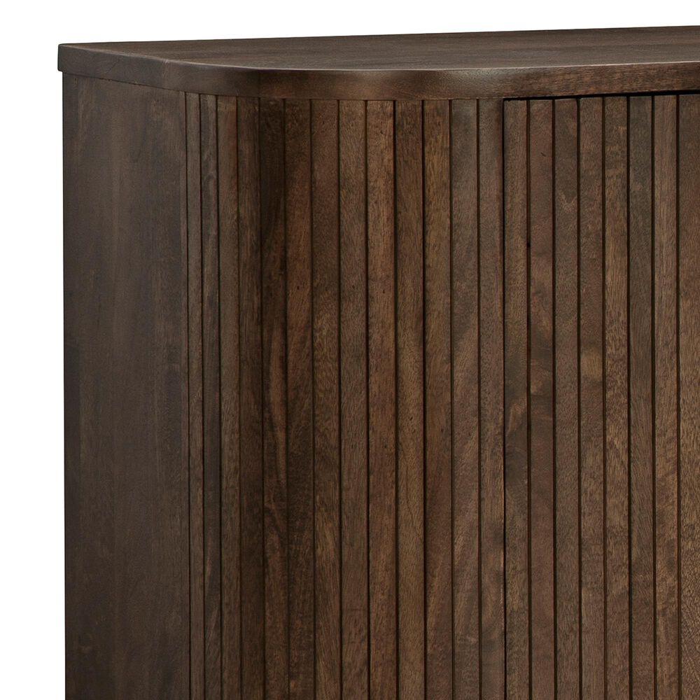 Ashley Amickly 68&quot; Accent Cabinet in Dark Brown, , large