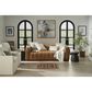 Nourison Luna 2" x 3" Mocha and Ivory Area Rug, , large