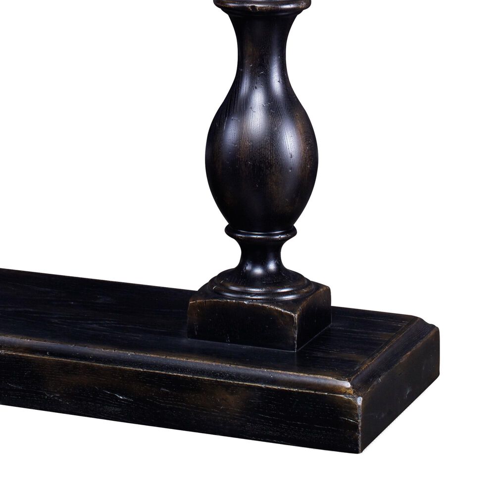 Century Monarch Grand Oak Console Table in Ebonized Oak, , large